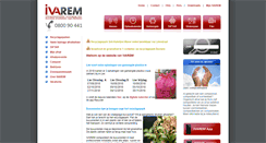 Desktop Screenshot of ivarem.be